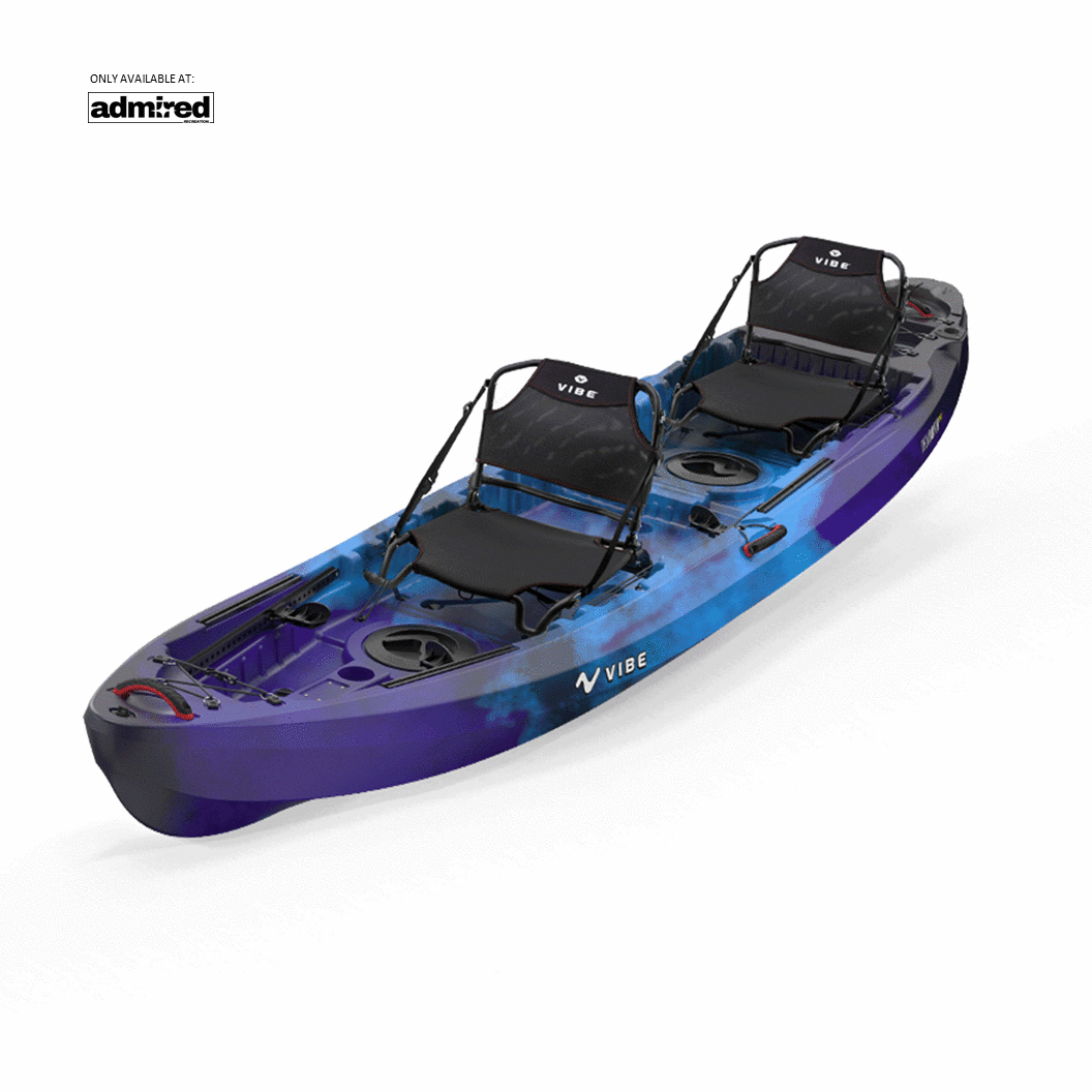 Tandem Inflatable Kayak Collection Banner - Admired Recreation