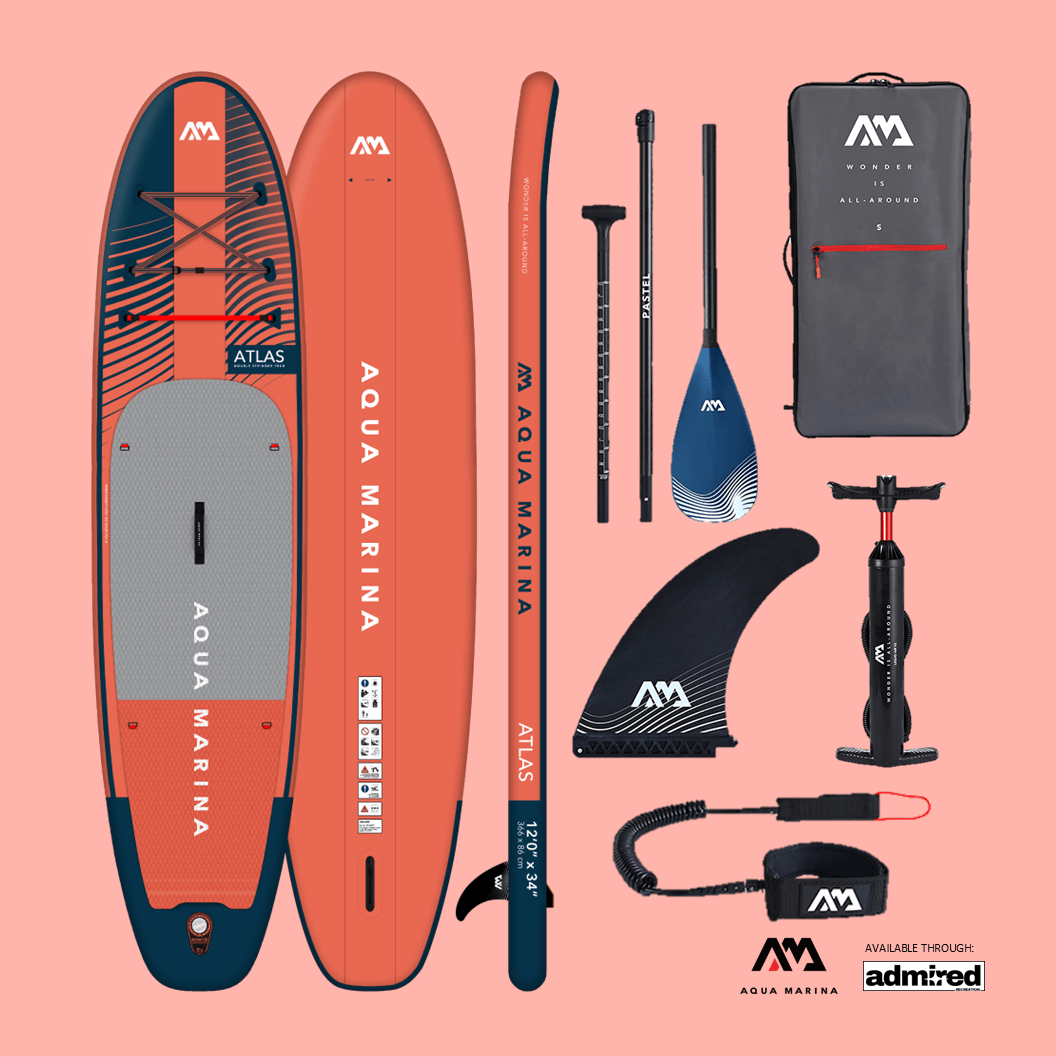 Aqua Marina Atlas (Sky Glider) Inflatable SUP 12'0" BT - 23ATP - Admired Recreation