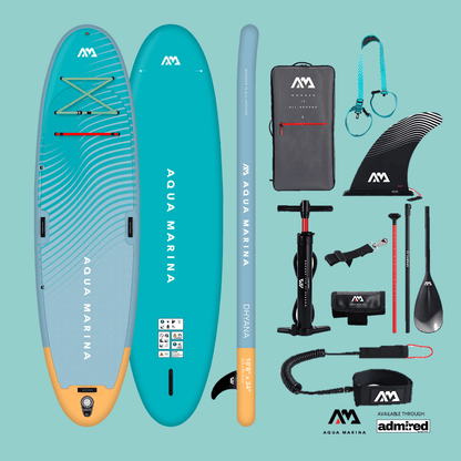 Aqua Marina Dhyana (Summer Vacation) Inflatable SUP 10'8" BT - 23DHP - Admired Recreation