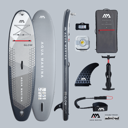 Aqua Marina Glow Inflatable SUP 10'4" BT - 24GL - Admired Recreation