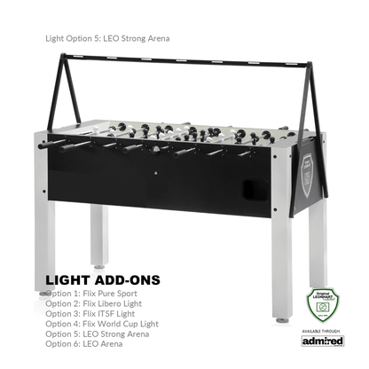 Leonhart Sport 4'8.3''x2'5.1'' Indoor Foosball Table - Admired Recreation