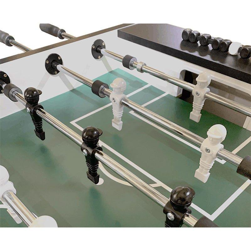 Leonhart Tackle 4'8.3''x2'5.1'' Indoor Foosball Table - Admired Recreation