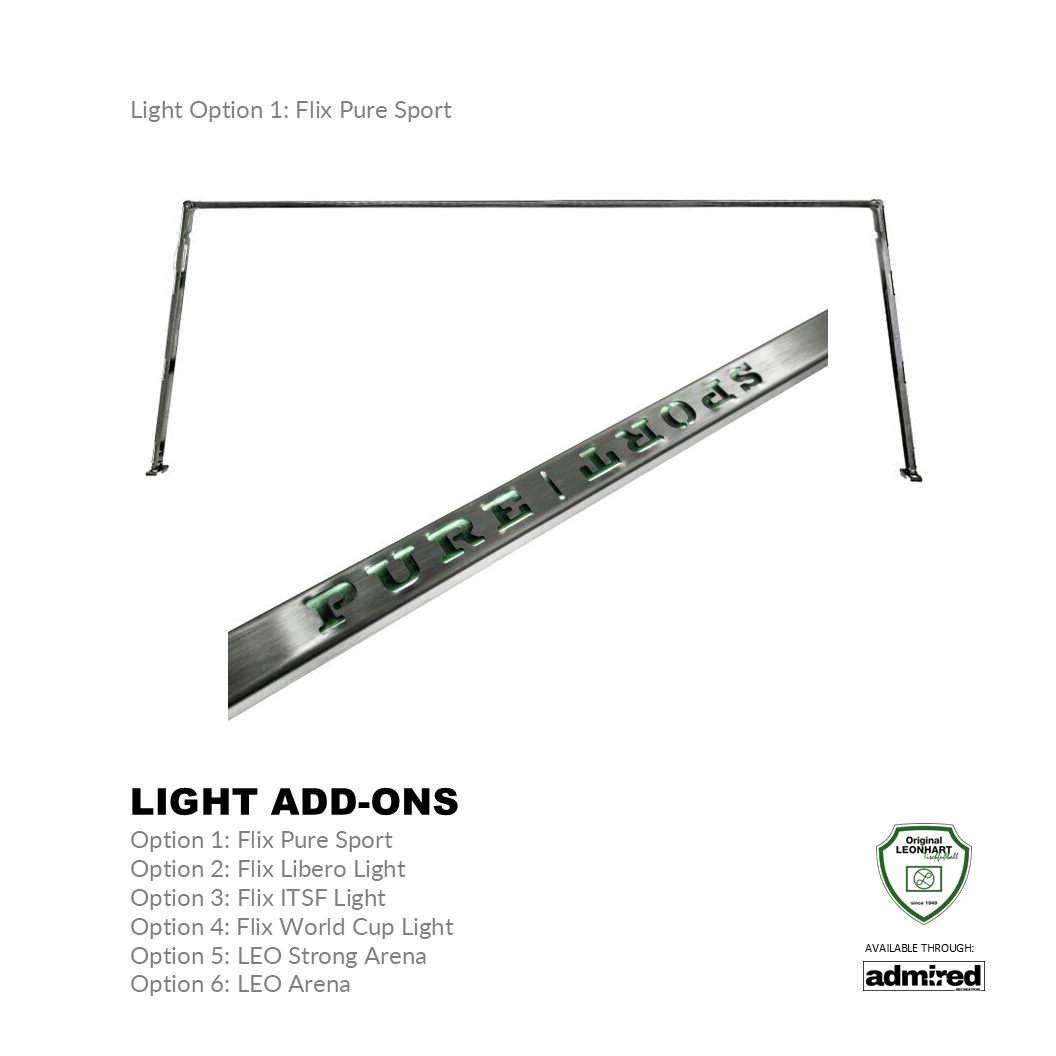 Leonhart Tournament DTFB Edition 4'8.3''x2'5.1'' Indoor Foosball - Admired Recreation