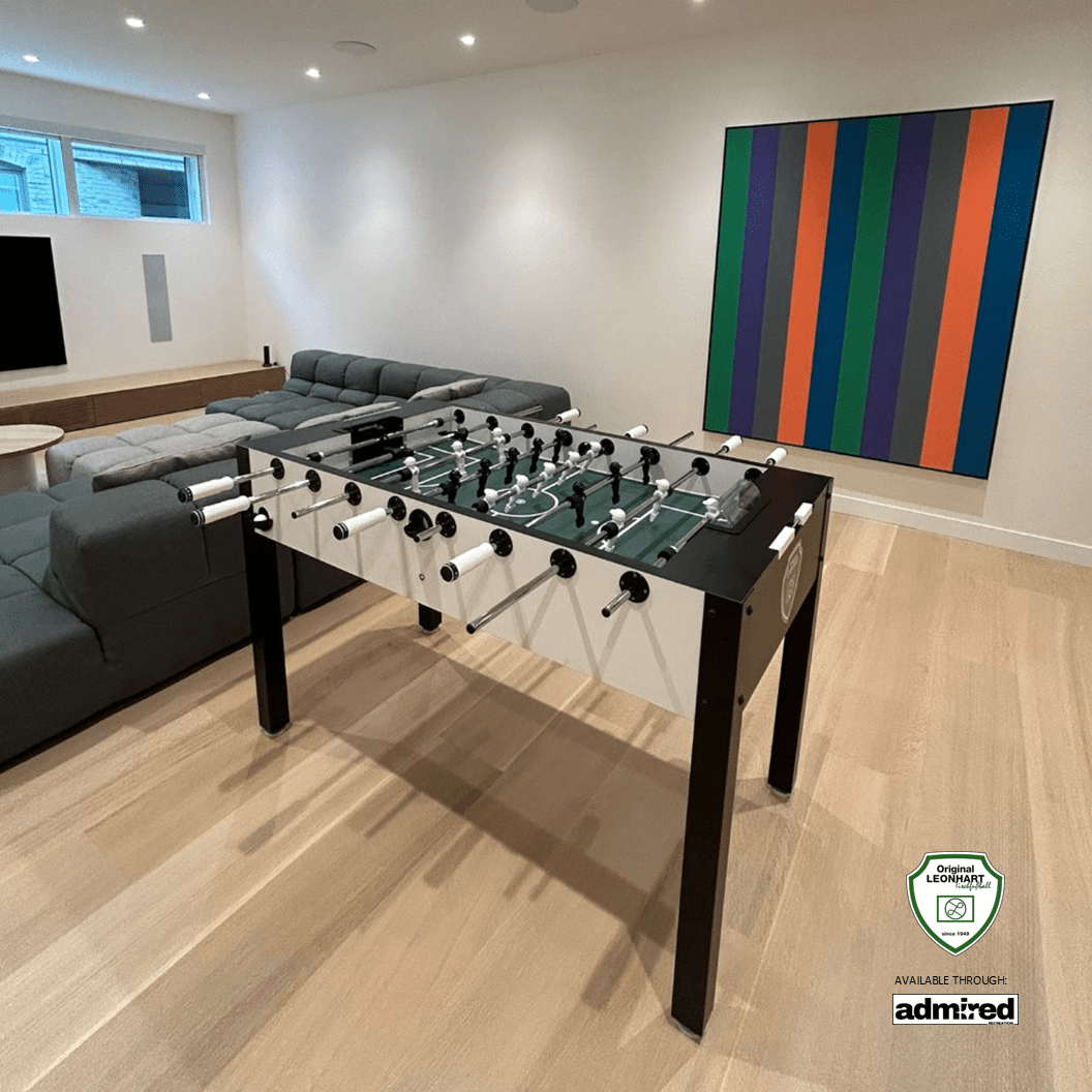 Leonhart Pro Home 4'8.3''x2'5.1'' Indoor Foosball Table - Admired Recreation