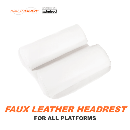 Nautibuoy Marine Faux Leather Headrest (Pair) - Admired Recreation