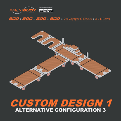 Nautibuoy Marine Inflatable Floating Custom Design Platforms - Admired Recreation