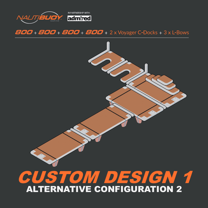 Nautibuoy Marine Inflatable Floating Custom Design Platforms - Admired Recreation