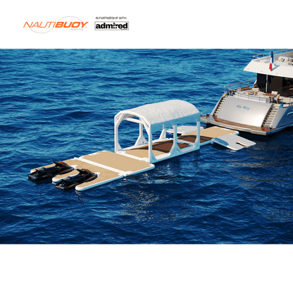 Nautibuoy Marine Inflatable Floating Custom Design Platforms (800, C - Docks, LBows) - Admired Recreation