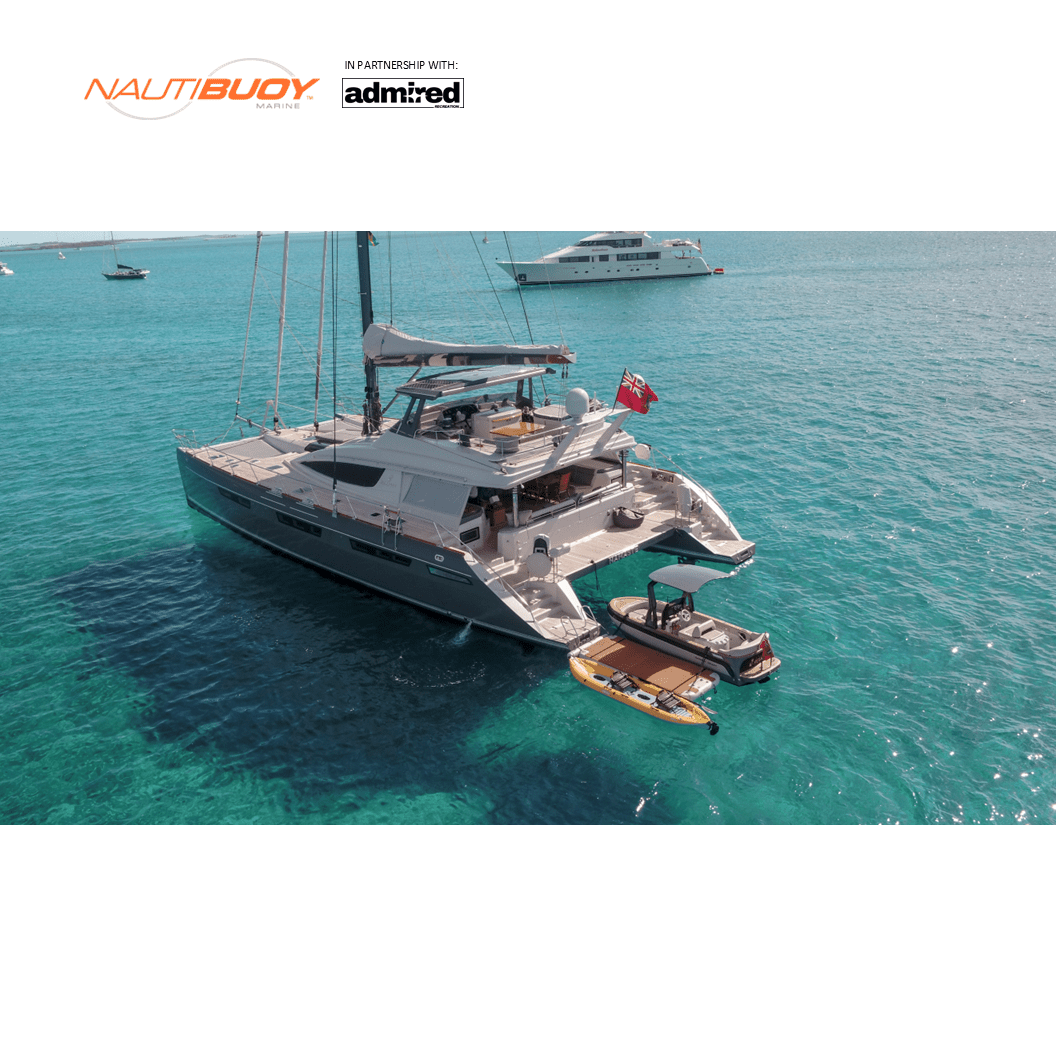 Nautibuoy Marine Voyager 375 & 800 Teak Inflatable Floating Jetski Platform - Admired Recreation