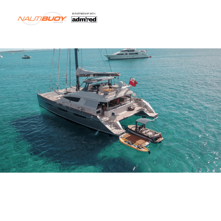 Nautibuoy Marine Voyager 800 & 800 Teak Inflatable Floating Jetski Platform - Admired Recreation