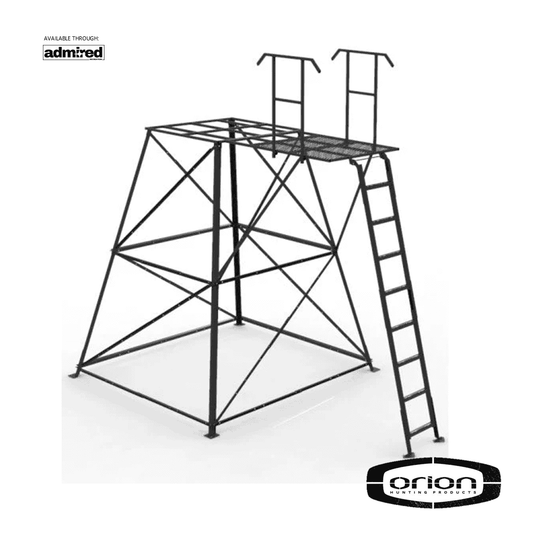 Orion Hunting 10ft Ladder Deer Stand Product Detail 1 - Admired Recreation