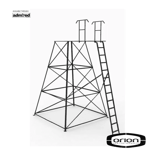 Orion Hunting 15ft Ladder Deer Stand Product Detail 1 - Admired Recreation