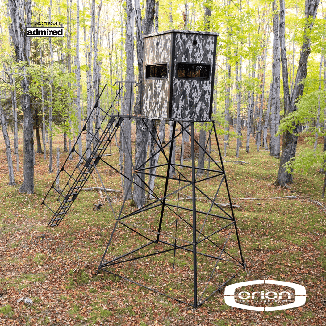 Orion Hunting 15ft Ladder Deer Stand Product Detail 2 - Admired Recreation