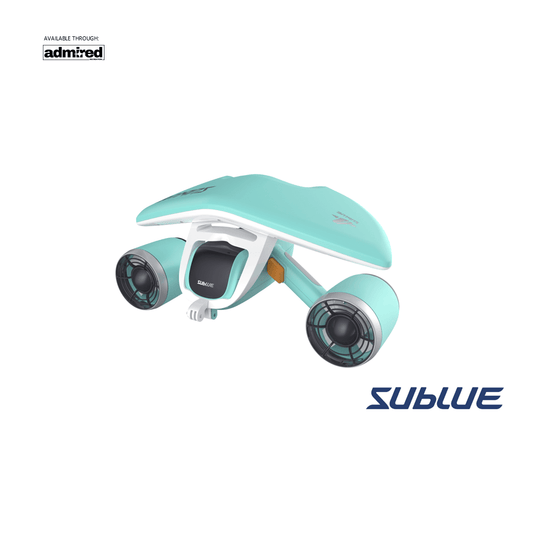 Sublue Whiteshark MIX Underwater Scooter Aqua Blue Product Detail 1 - Admired Recreation