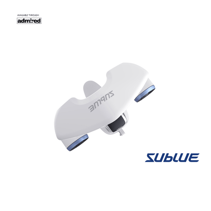 Sublue Whiteshark MIX Underwater Scooter Arctic White Product Detail 4 - Admired Recreation