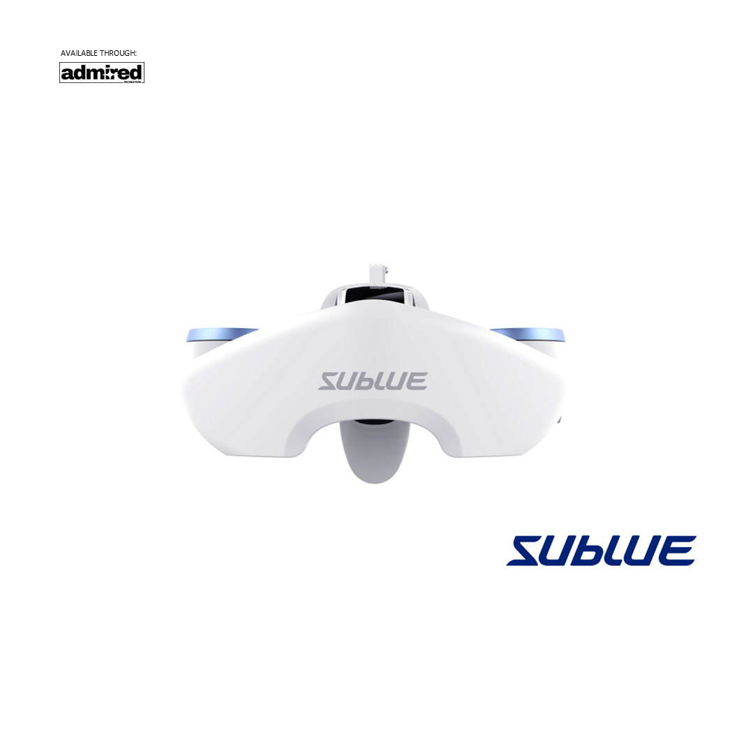 Sublue Whiteshark MIX Underwater Scooter Arctic White Product Detail 8 - Admired Recreation