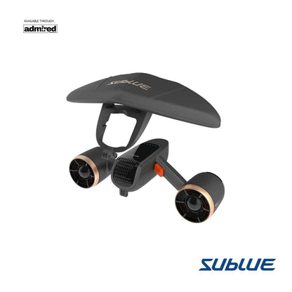 Overview of SUBLUE MixPro scooter with dual thrusters and ergonomic design.