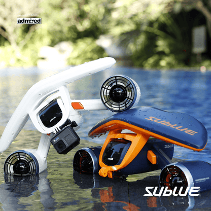 Sublue Whiteshark MIX Underwater Scooter Product-in-use 15 - Admired Recreation