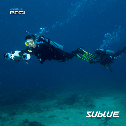 Sublue Whiteshark MIX Underwater Scooter Product-in-use 6 - Admired Recreation