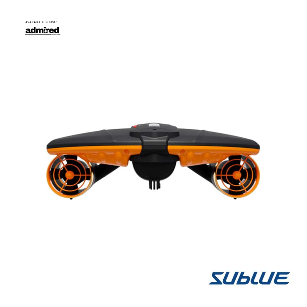 SUBLUE Navbow+ underwater scooter with dual propellers for underwater exploration