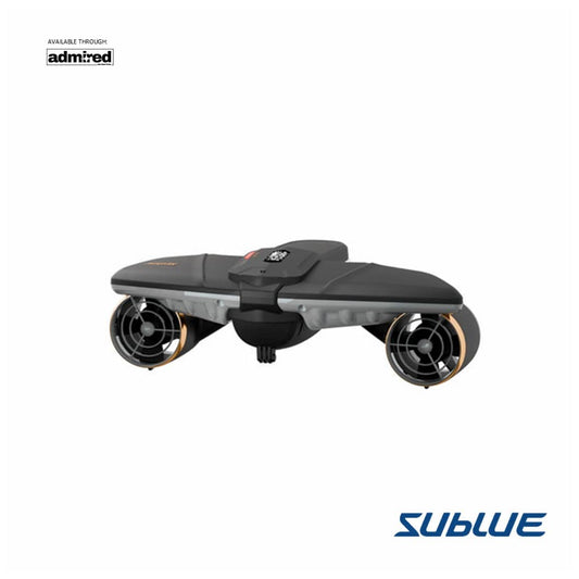 Sublue Navbow+ water scooter with dual propellers for aquatic adventure.