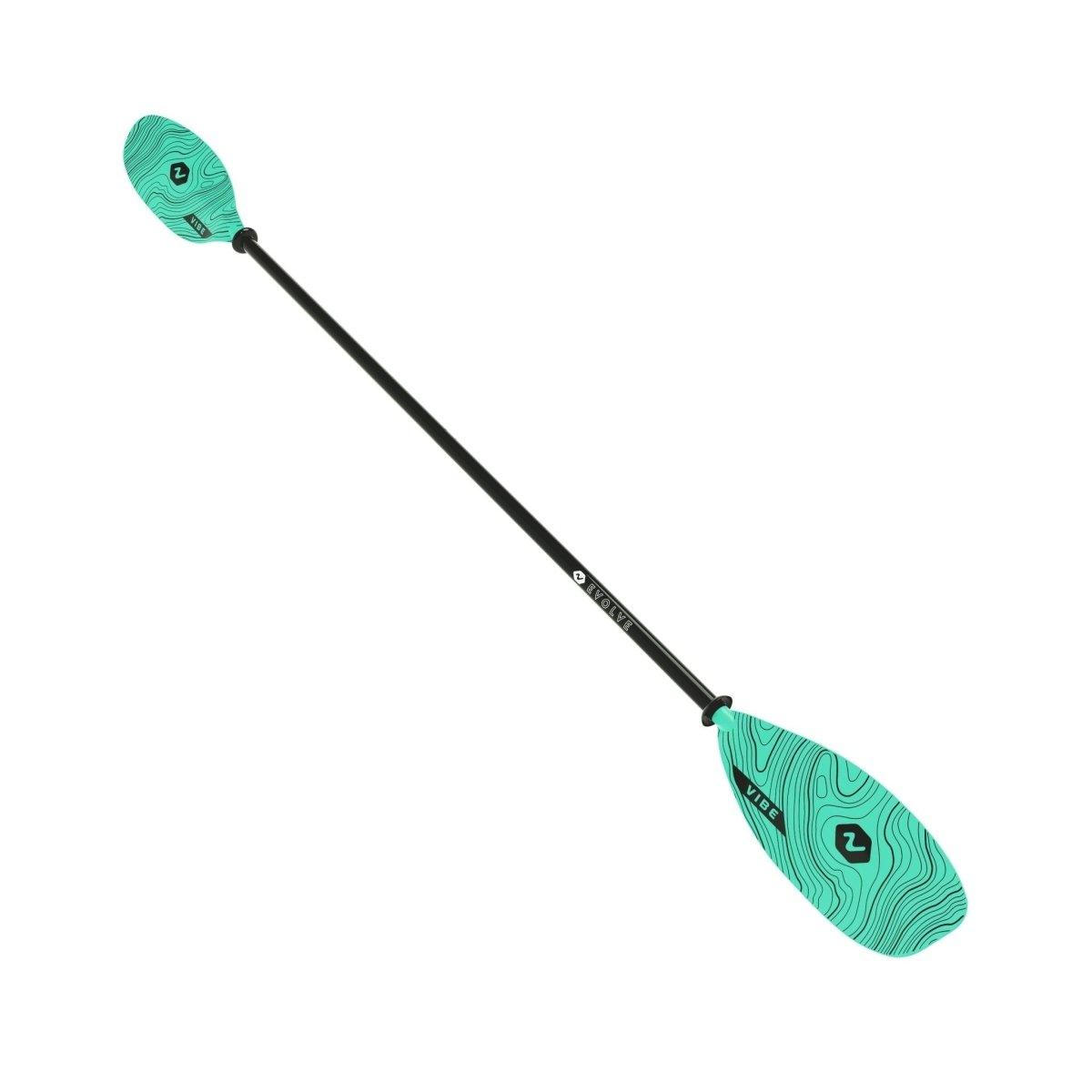 Vibe Kayaks Evolve Adjustable Fiberglass Paddle (90.5 - 98.4") - Admired Recreation