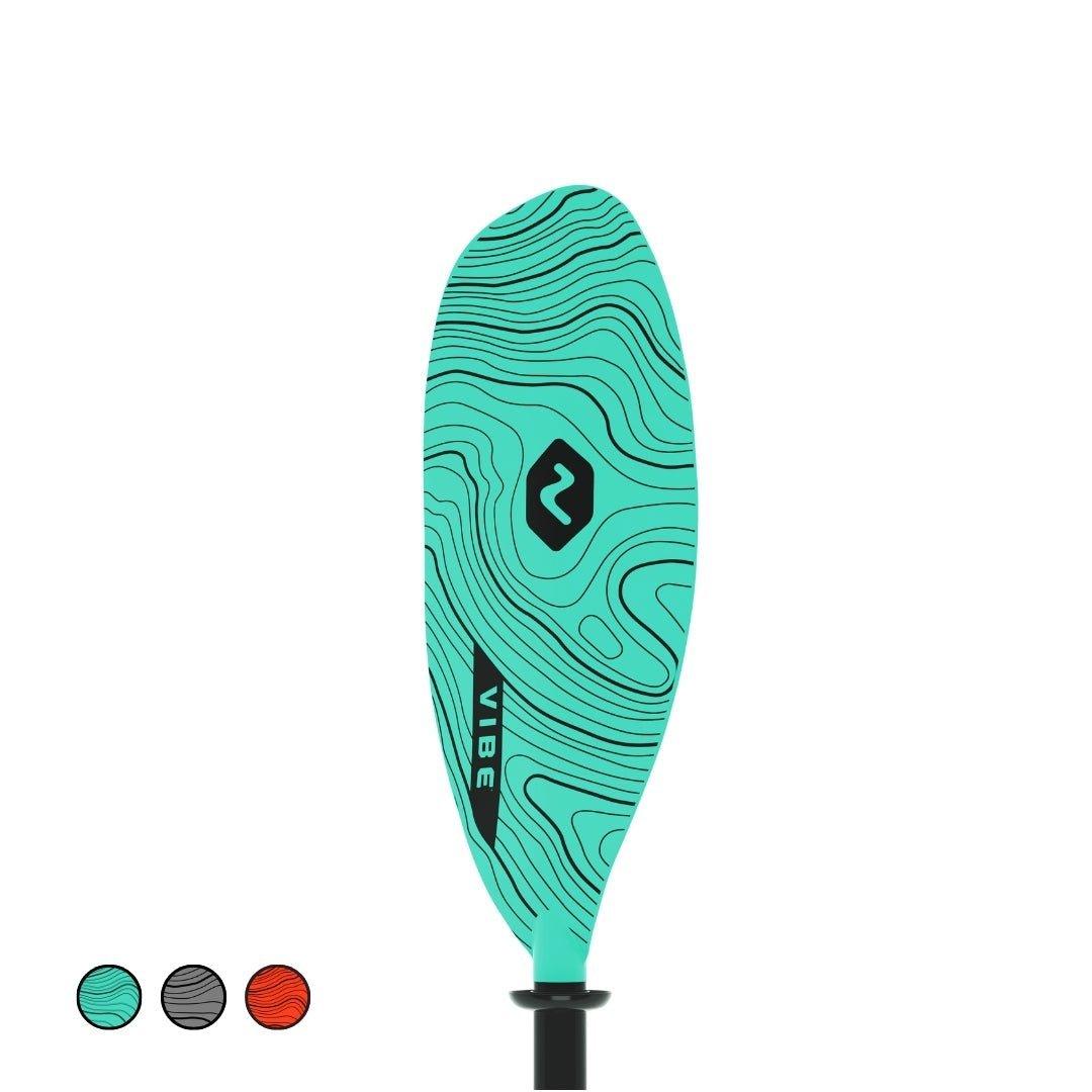 Vibe Kayaks Evolve Adjustable Fiberglass Paddle (90.5 - 98.4") - Admired Recreation