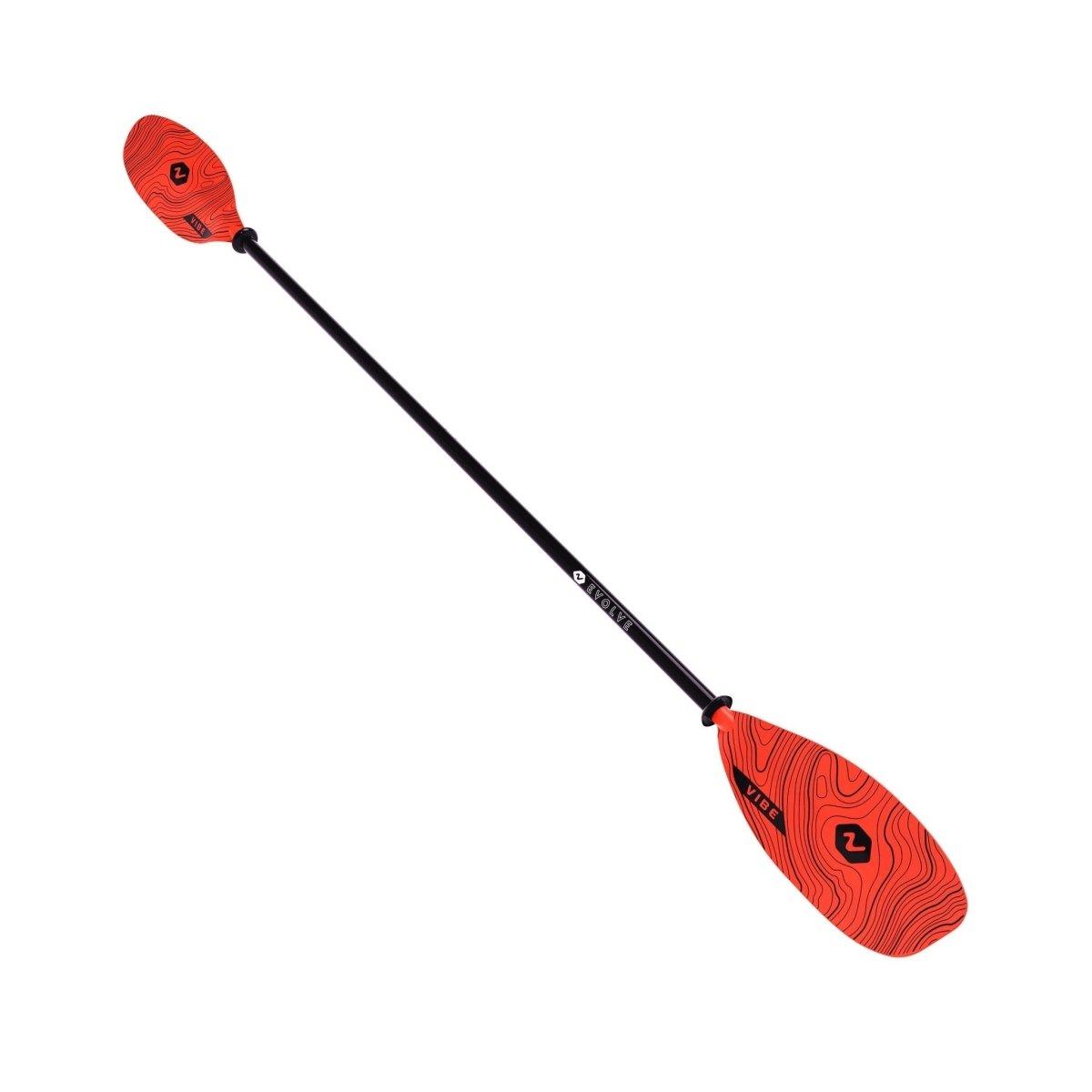 Vibe Kayaks Evolve Adjustable Fiberglass Paddle (90.5 - 98.4") - Admired Recreation