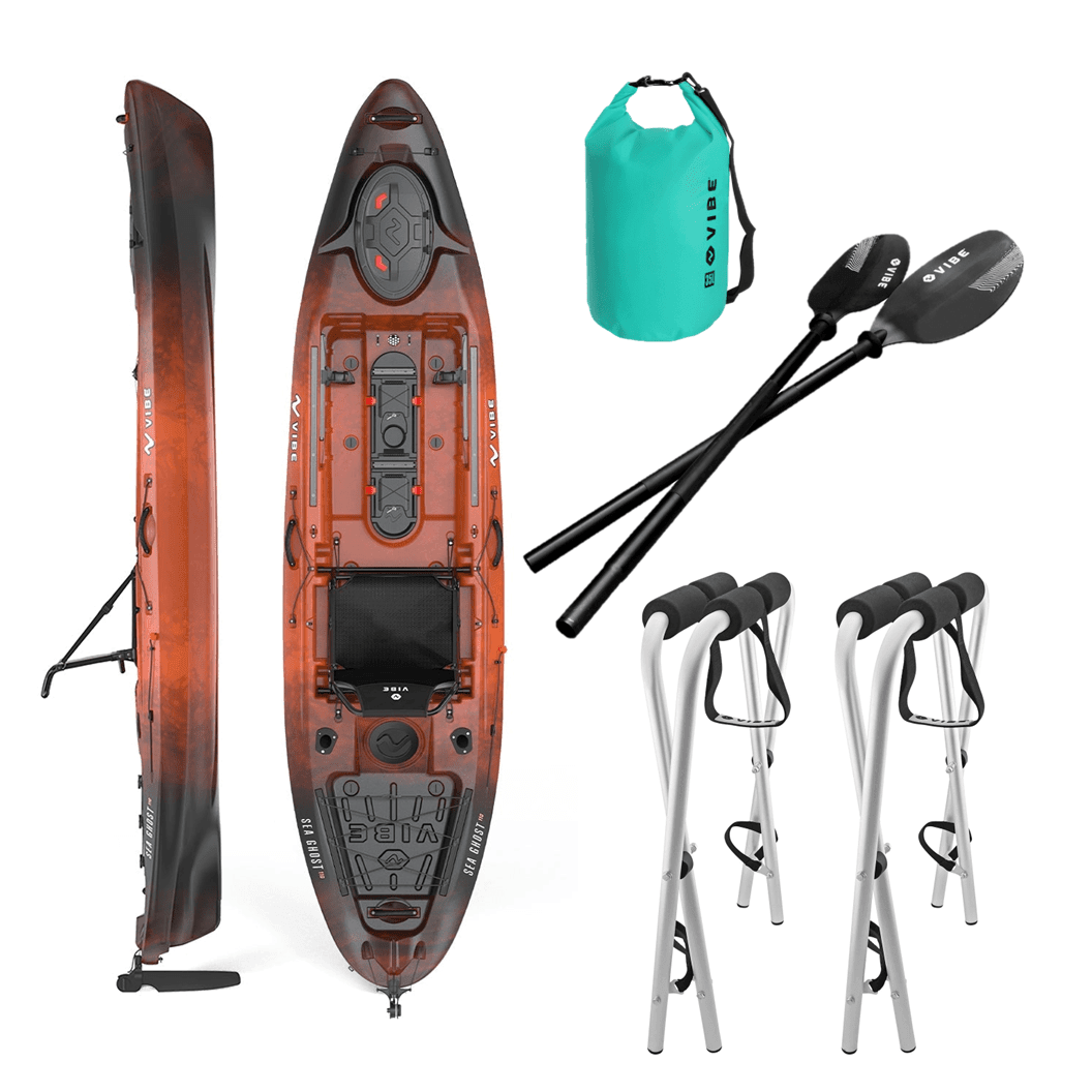 Vibe Kayaks Sea Ghost 110 Starter Pack - Admired Recreation