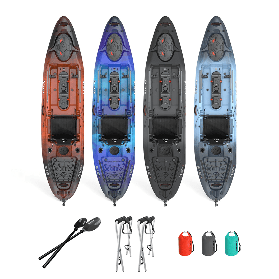 Vibe Kayaks Sea Ghost 110 Starter Pack - Admired Recreation