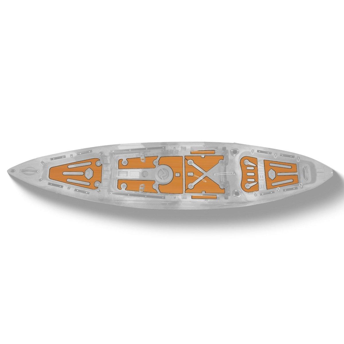 Vibe Kayaks Yellowfin 120 Premium Deck Padding - Admired Recreation