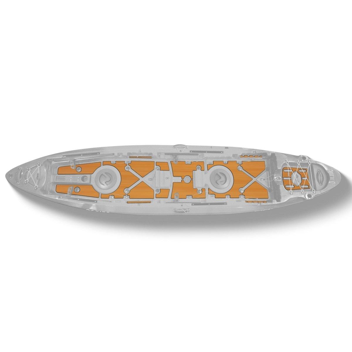 Vibe Kayaks Yellowfin 130T Premium Deck Padding - Admired Recreation